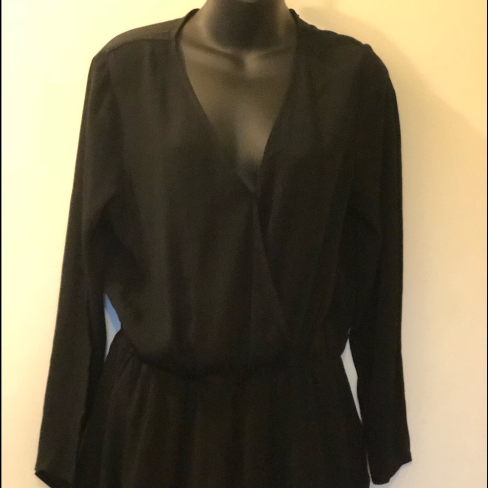 🌹🌺🔥🎉👛🌸🌺🌹🔥🎉💥🌺🌹Black open front romper